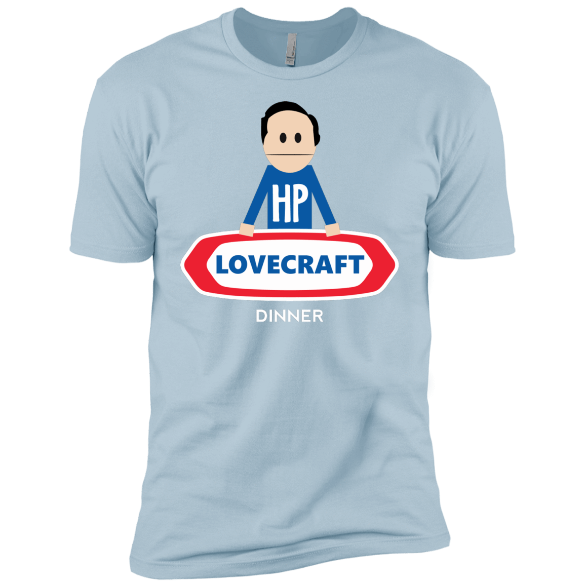 T-Shirts Light Blue / YXS HP LoveCraft Dinner Boys Premium T-Shirt