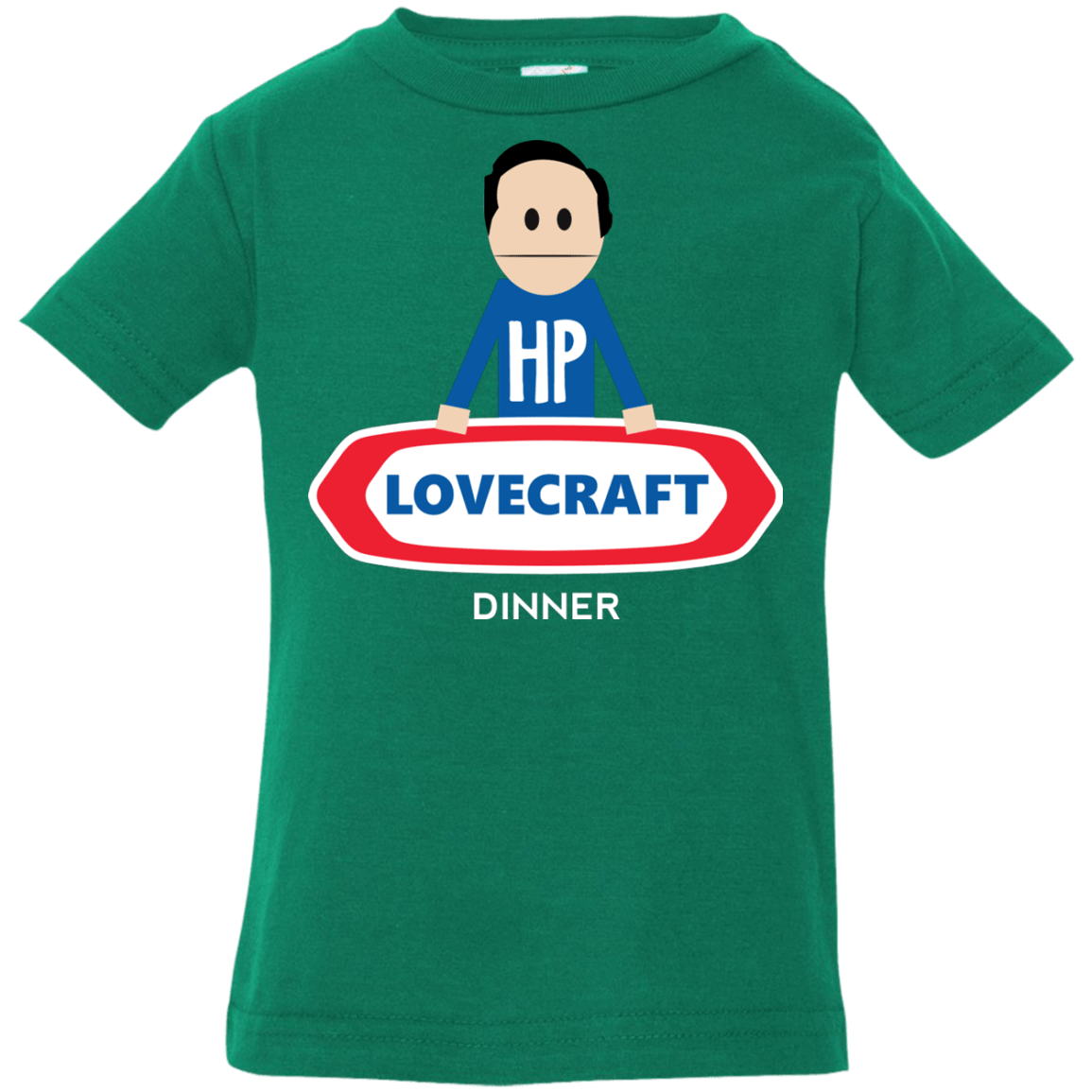 T-Shirts Kelly / 6 Months HP LoveCraft Dinner Infant Premium T-Shirt