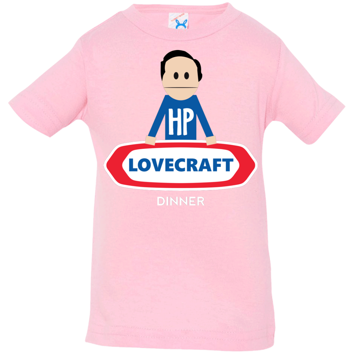 T-Shirts Pink / 6 Months HP LoveCraft Dinner Infant Premium T-Shirt