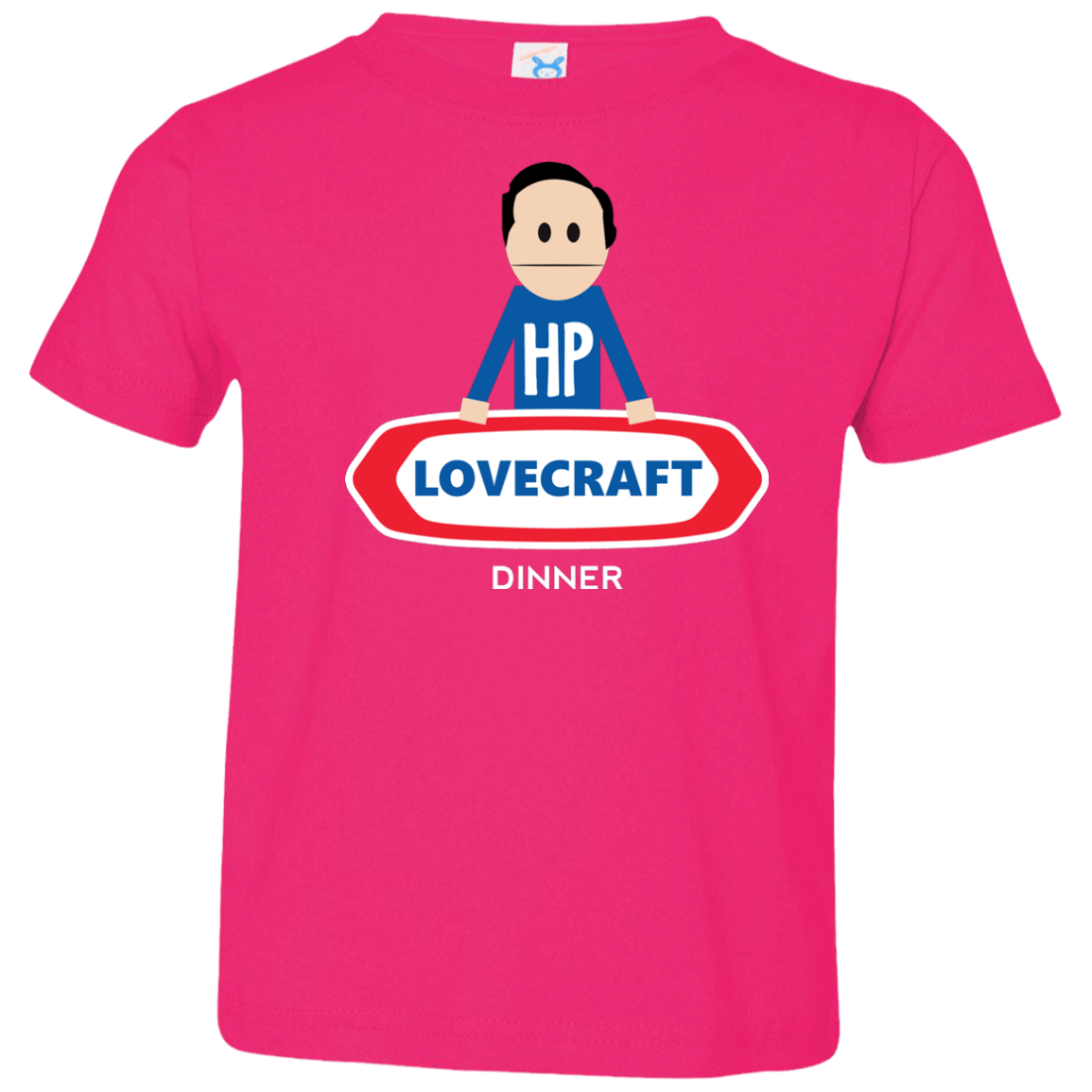 T-Shirts Hot Pink / 2T HP LoveCraft Dinner Toddler Premium T-Shirt