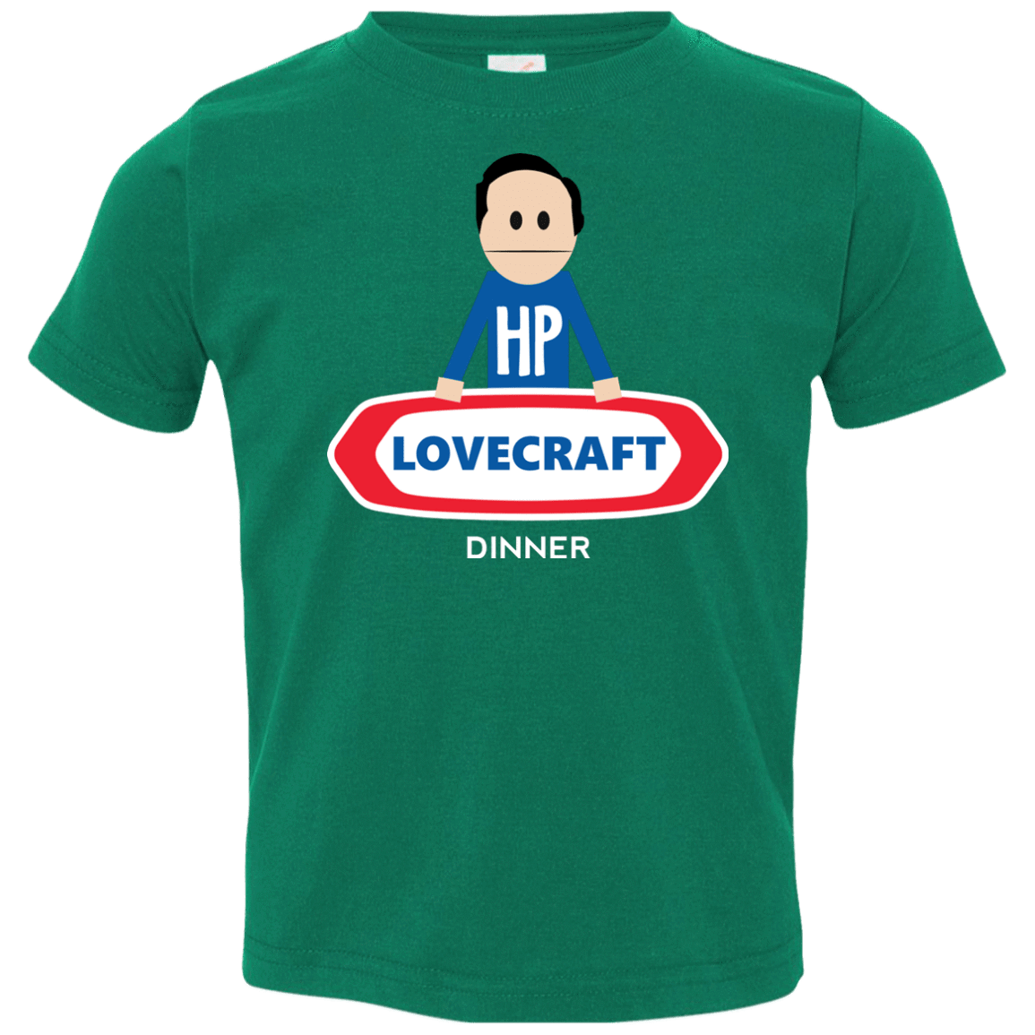 T-Shirts Kelly / 2T HP LoveCraft Dinner Toddler Premium T-Shirt
