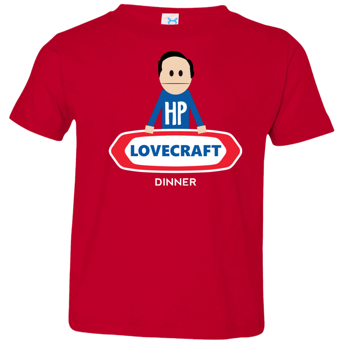 T-Shirts Red / 2T HP LoveCraft Dinner Toddler Premium T-Shirt