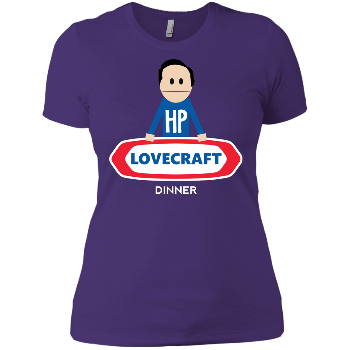 T-Shirts Purple / X-Small HP LoveCraft Dinner Women's Premium T-Shirt