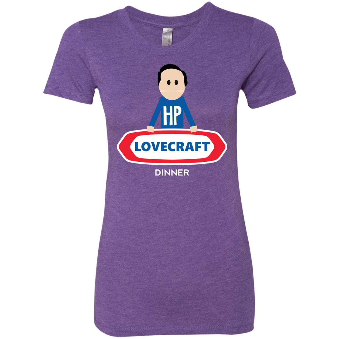 T-Shirts Purple Rush / Small HP LoveCraft Dinner Women's Triblend T-Shirt