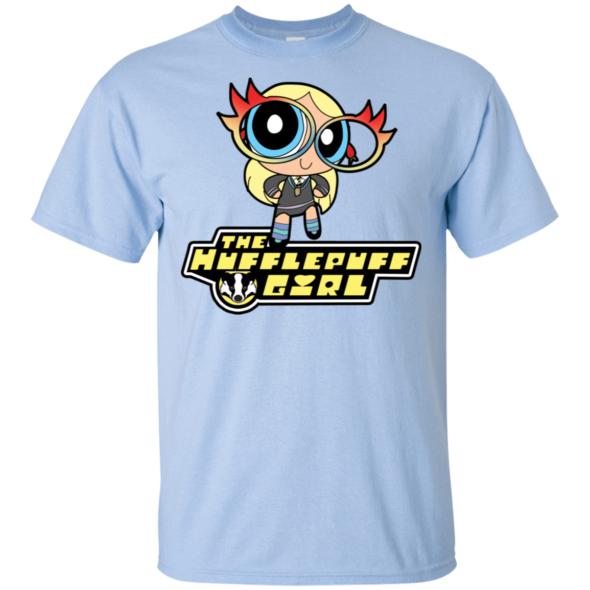 T-Shirts Light Blue / S Hufflepuff Girl T-Shirt