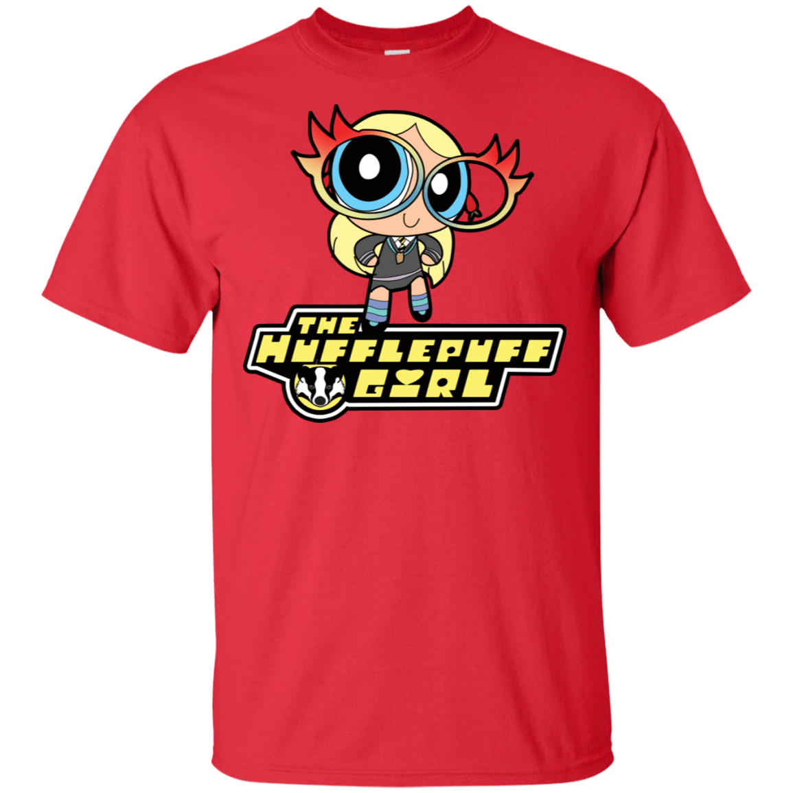 T-Shirts Red / S Hufflepuff Girl T-Shirt