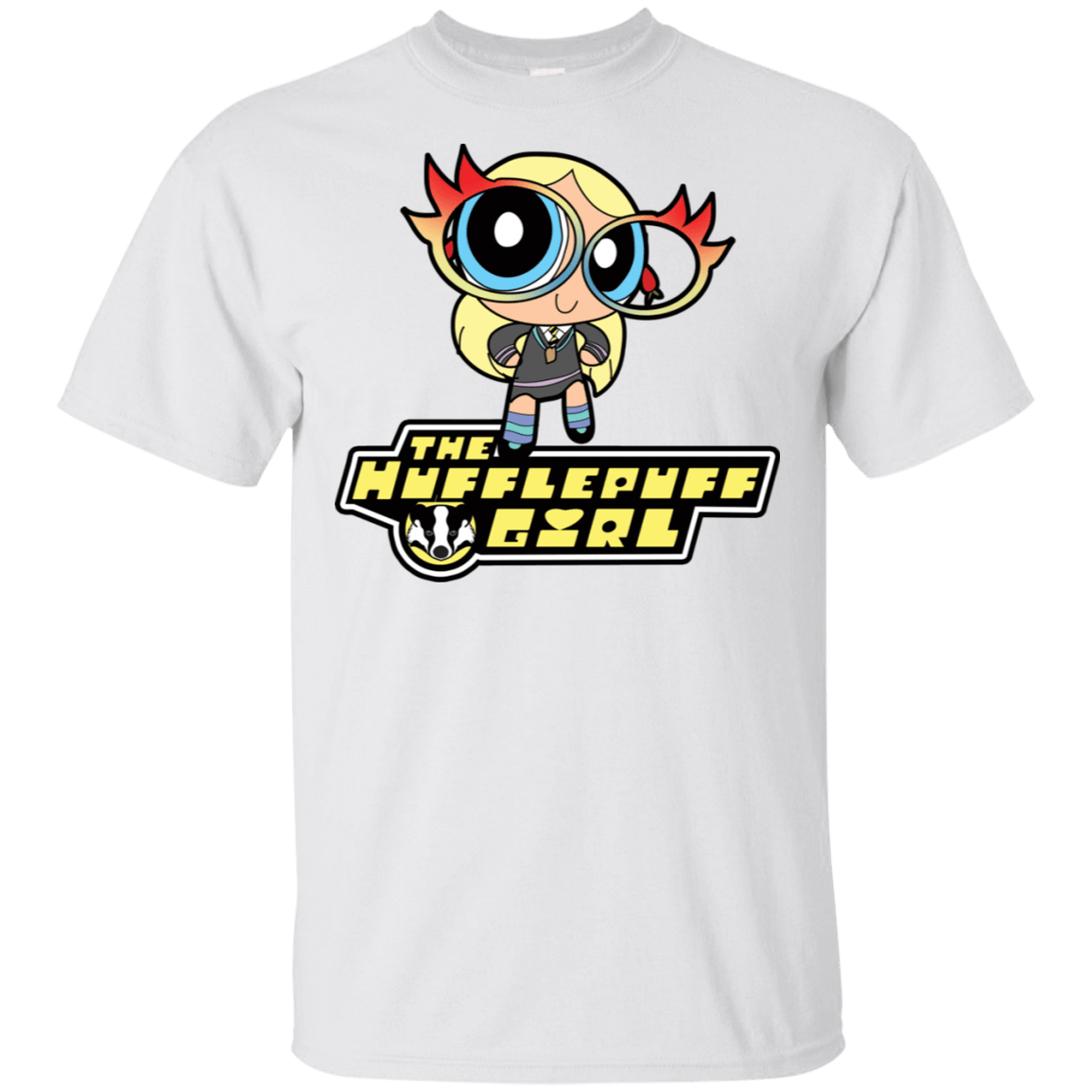 T-Shirts White / S Hufflepuff Girl T-Shirt