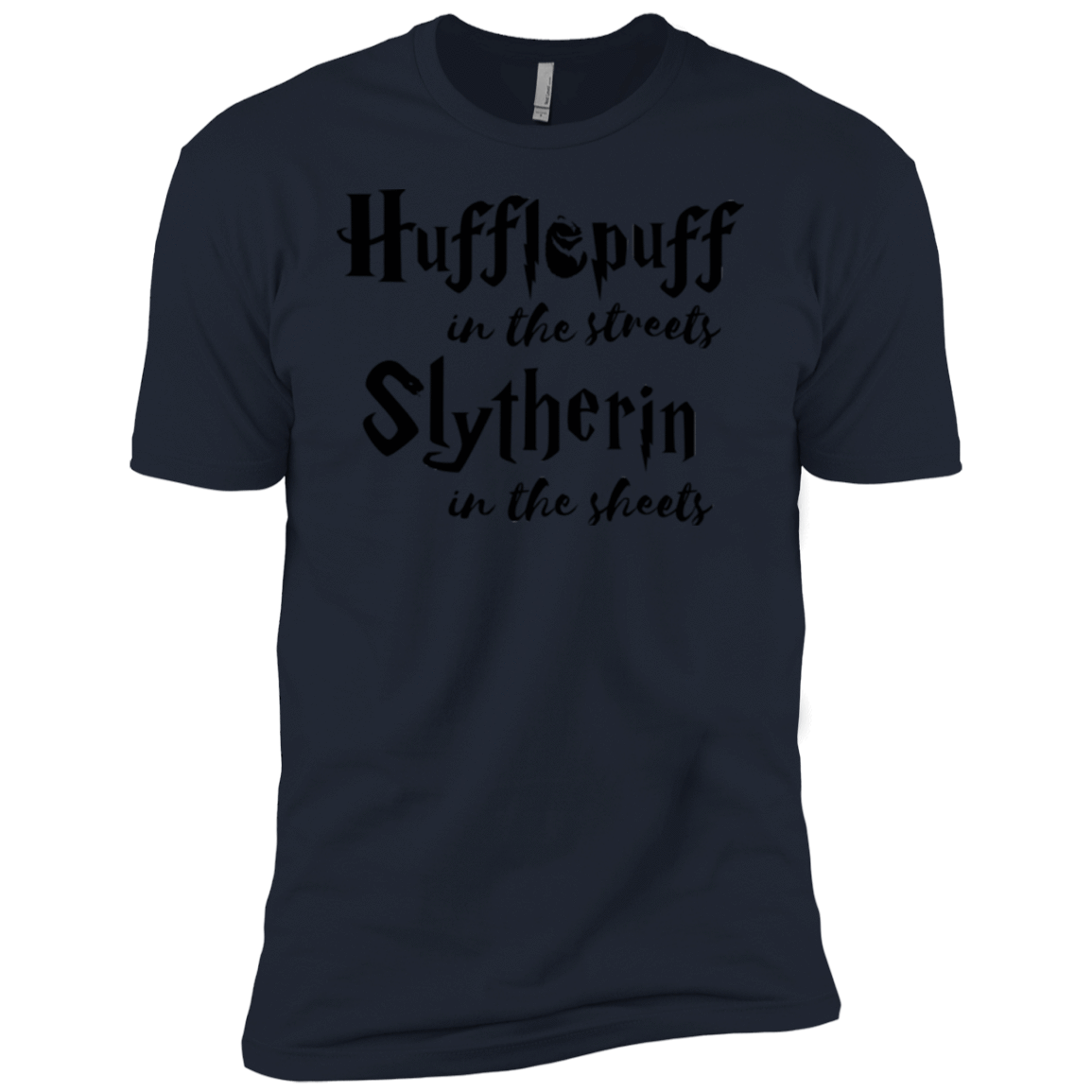 T-Shirts Midnight Navy / YXS Hufflepuff Streets Boys Premium T-Shirt