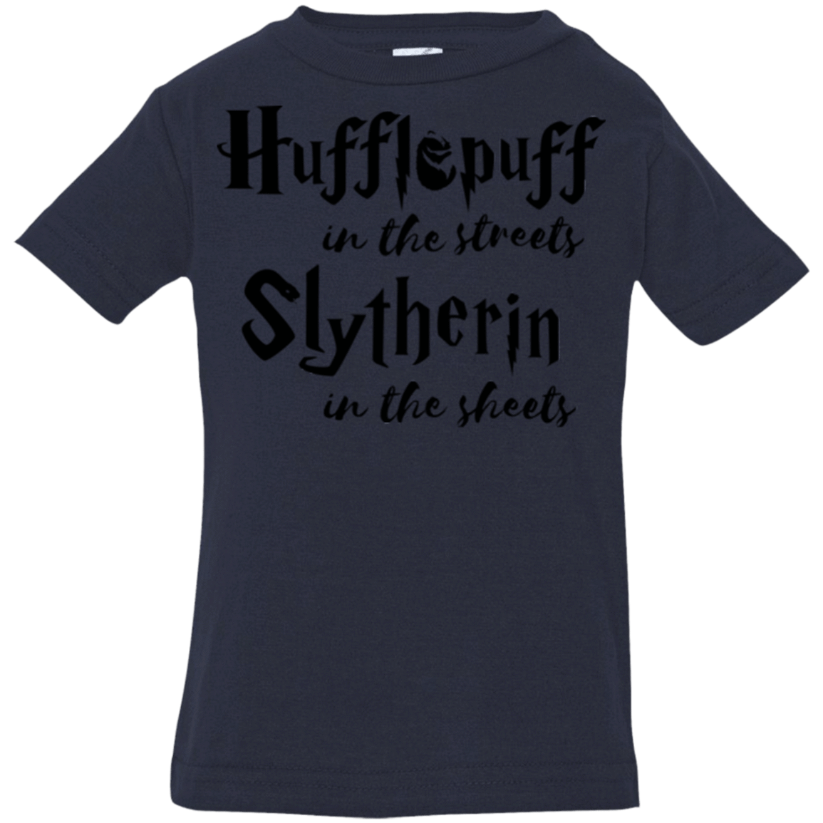 T-Shirts Navy / 6 Months Hufflepuff Streets Infant PremiumT-Shirt