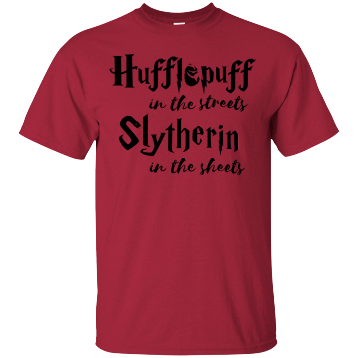 T-Shirts Cardinal / Small Hufflepuff Streets T-Shirt