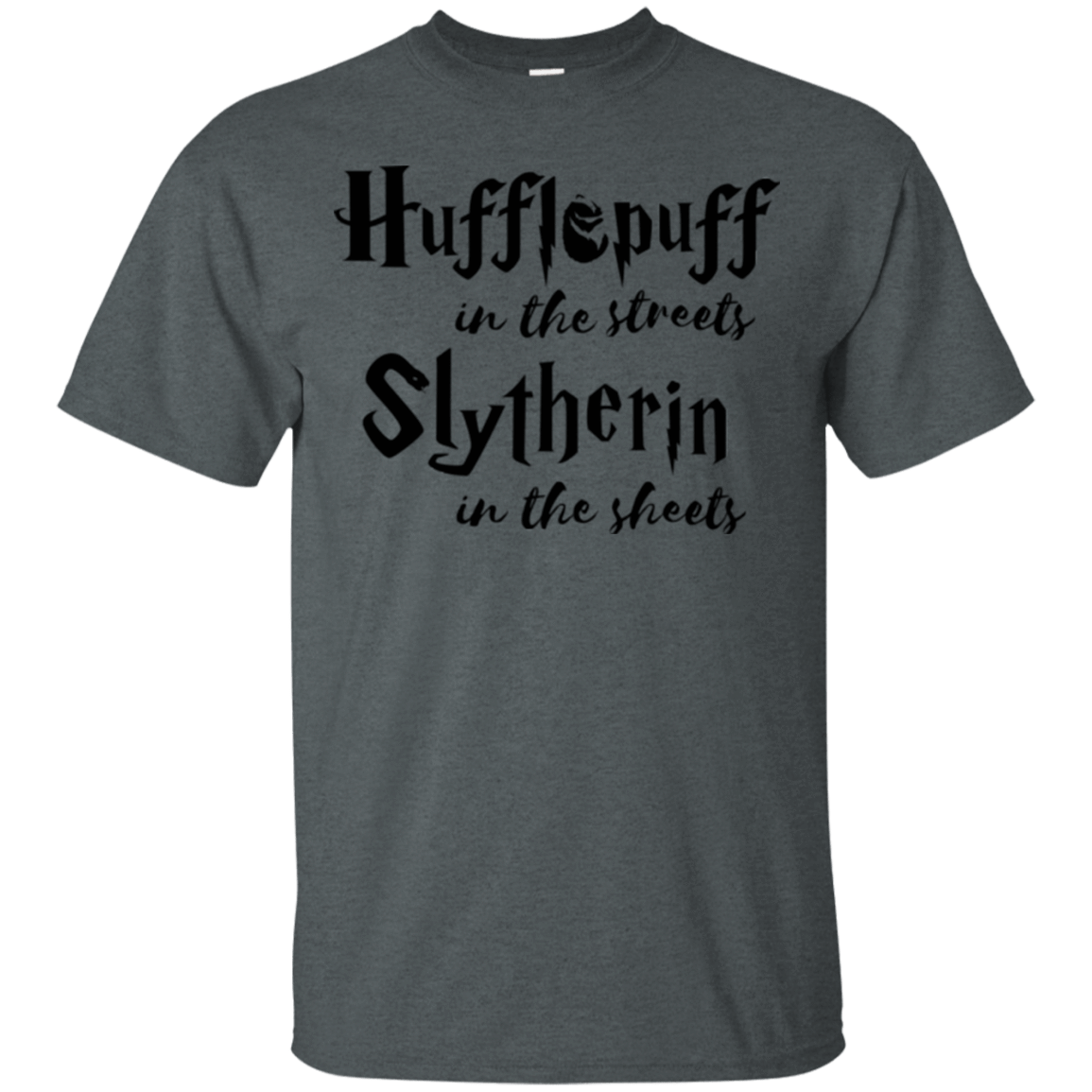 T-Shirts Dark Heather / Small Hufflepuff Streets T-Shirt