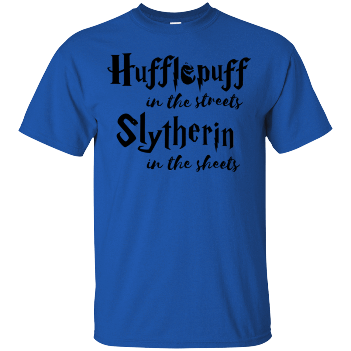 T-Shirts Royal / Small Hufflepuff Streets T-Shirt