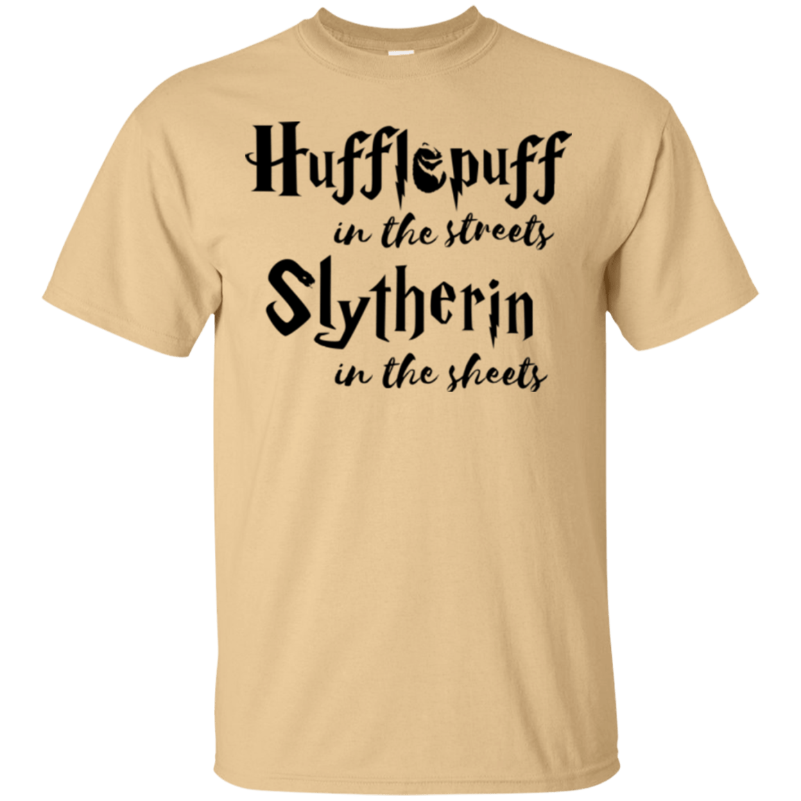 T-Shirts Vegas Gold / Small Hufflepuff Streets T-Shirt
