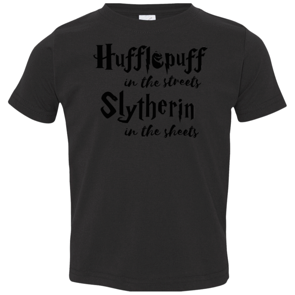 T-Shirts Black / 2T Hufflepuff Streets Toddler Premium T-Shirt