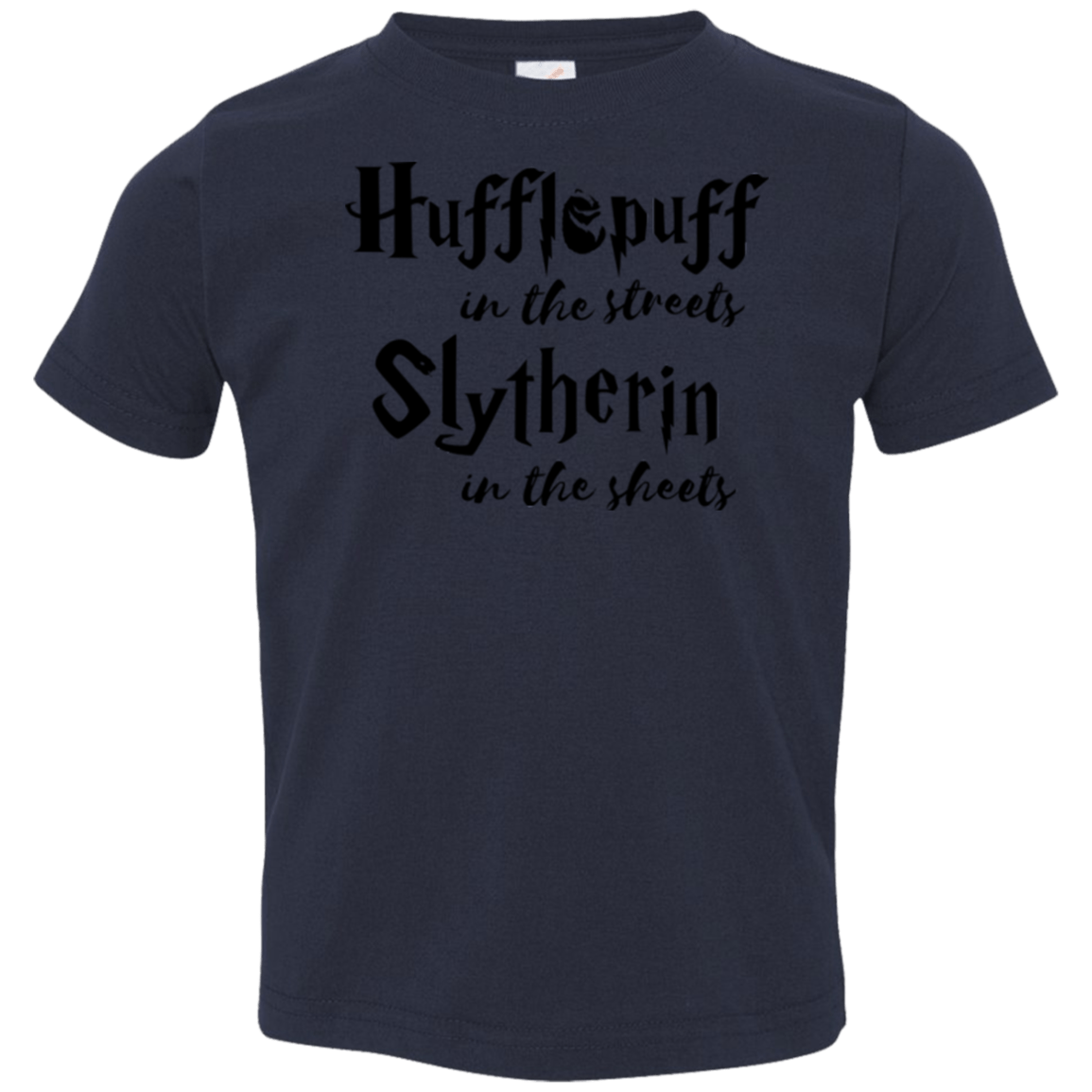 T-Shirts Navy / 2T Hufflepuff Streets Toddler Premium T-Shirt