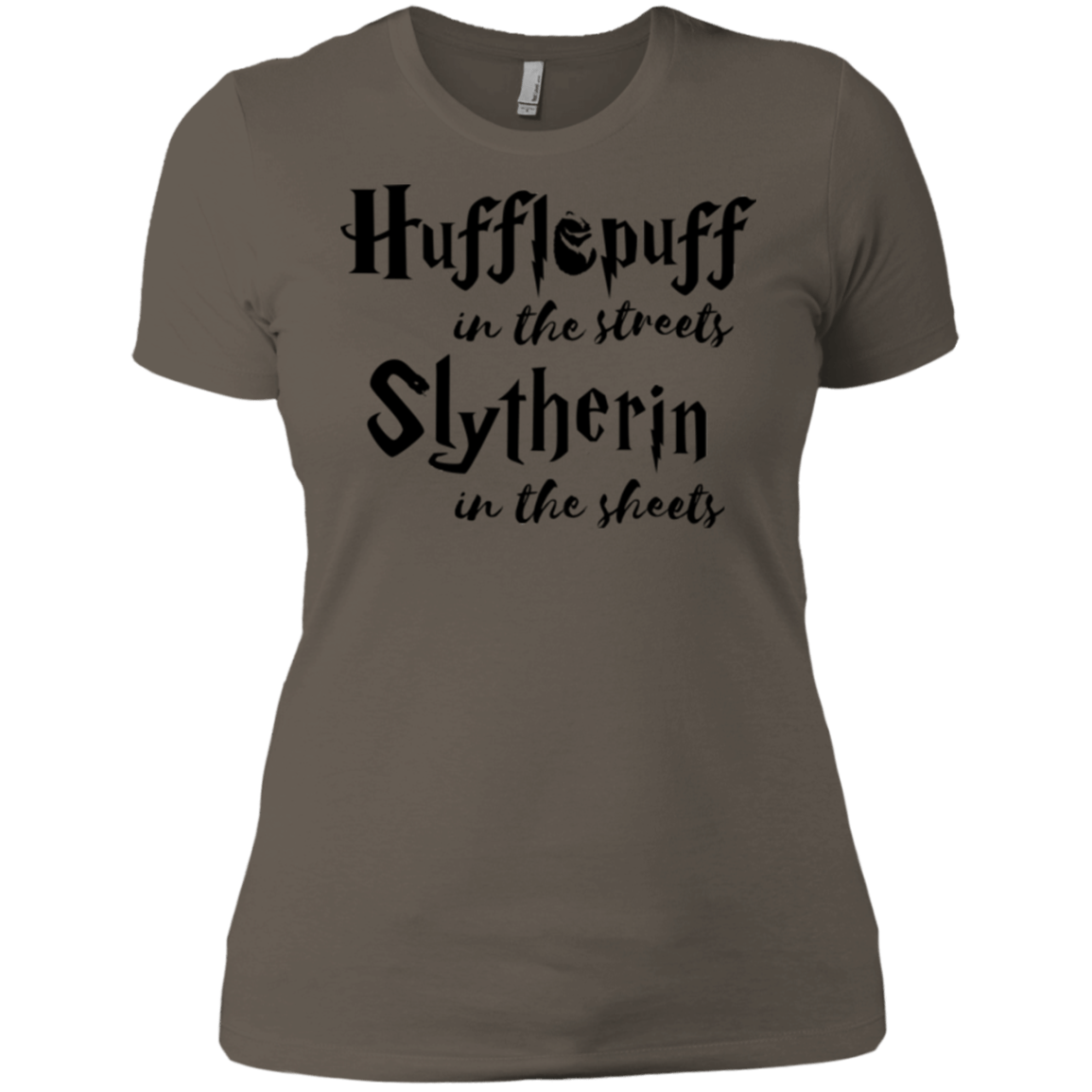 T-Shirts Warm Grey / X-Small Hufflepuff Streets Women's Premium T-Shirt