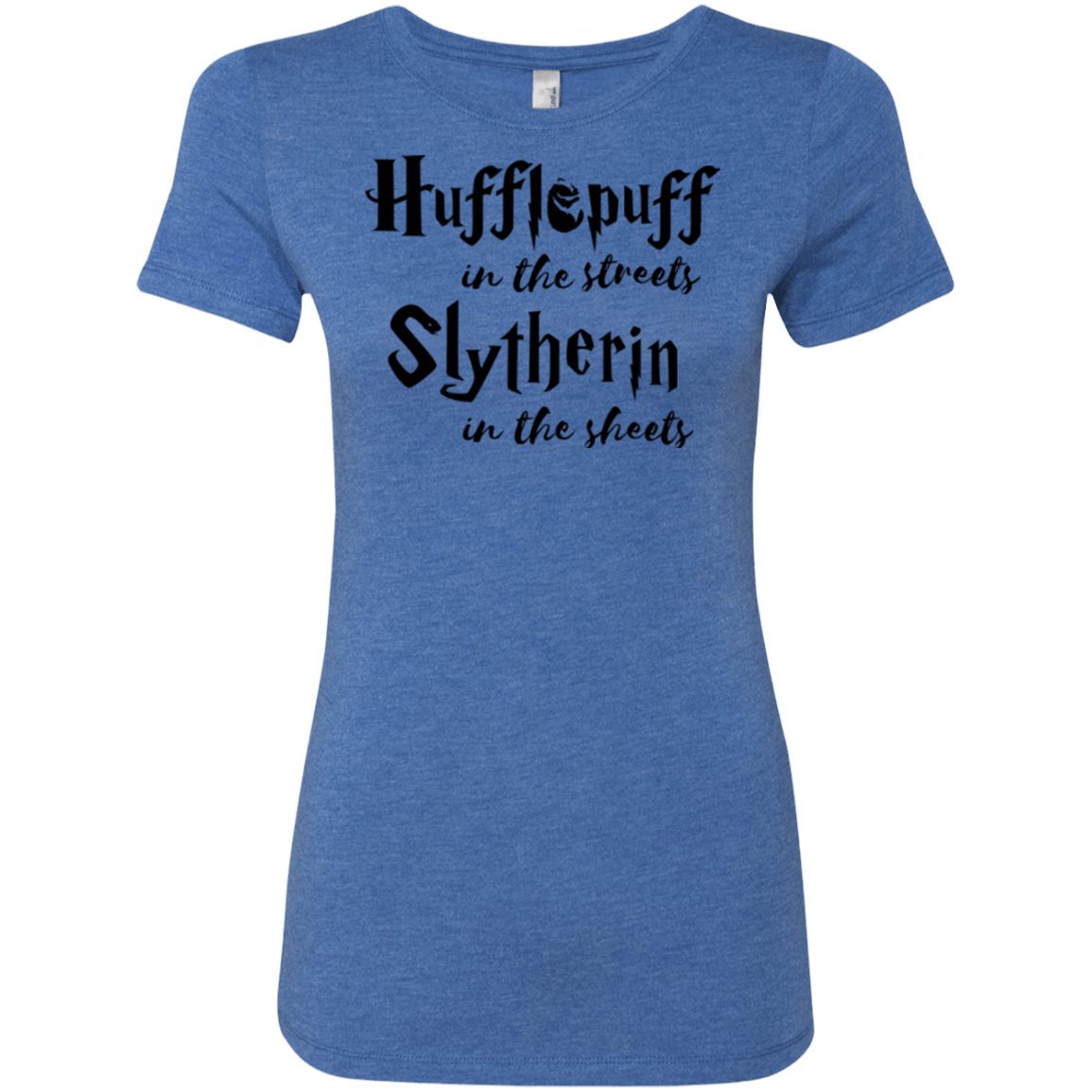 T-Shirts Vintage Royal / Small Hufflepuff Streets Women's Triblend T-Shirt