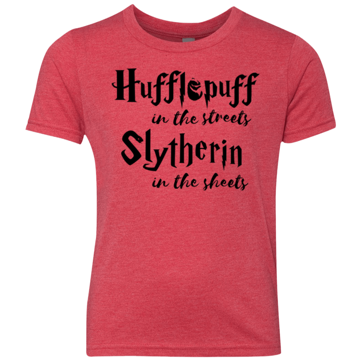 T-Shirts Vintage Red / YXS Hufflepuff Streets Youth Triblend T-Shirt