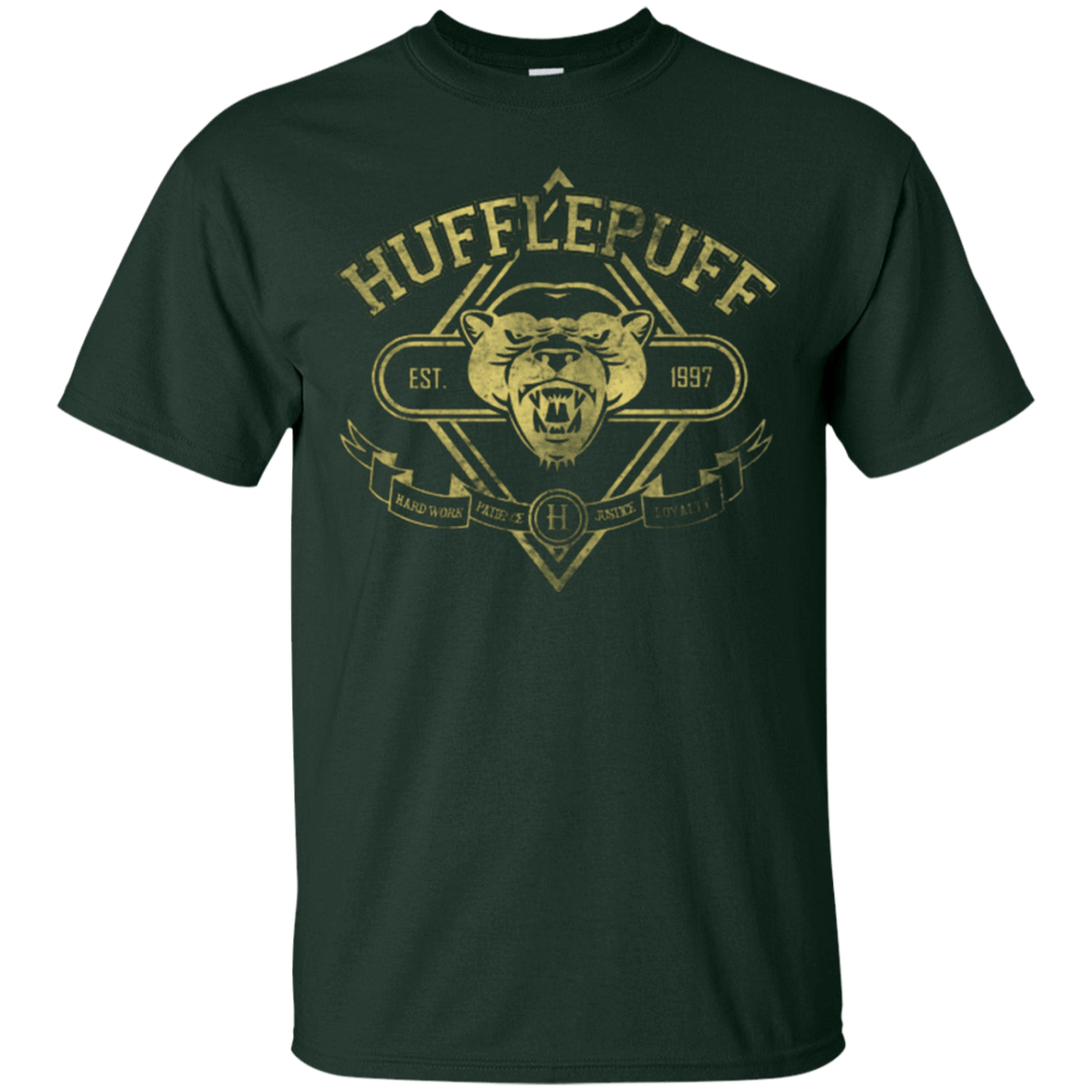 T-Shirts Forest Green / Small HUFFLEPUFF T-Shirt