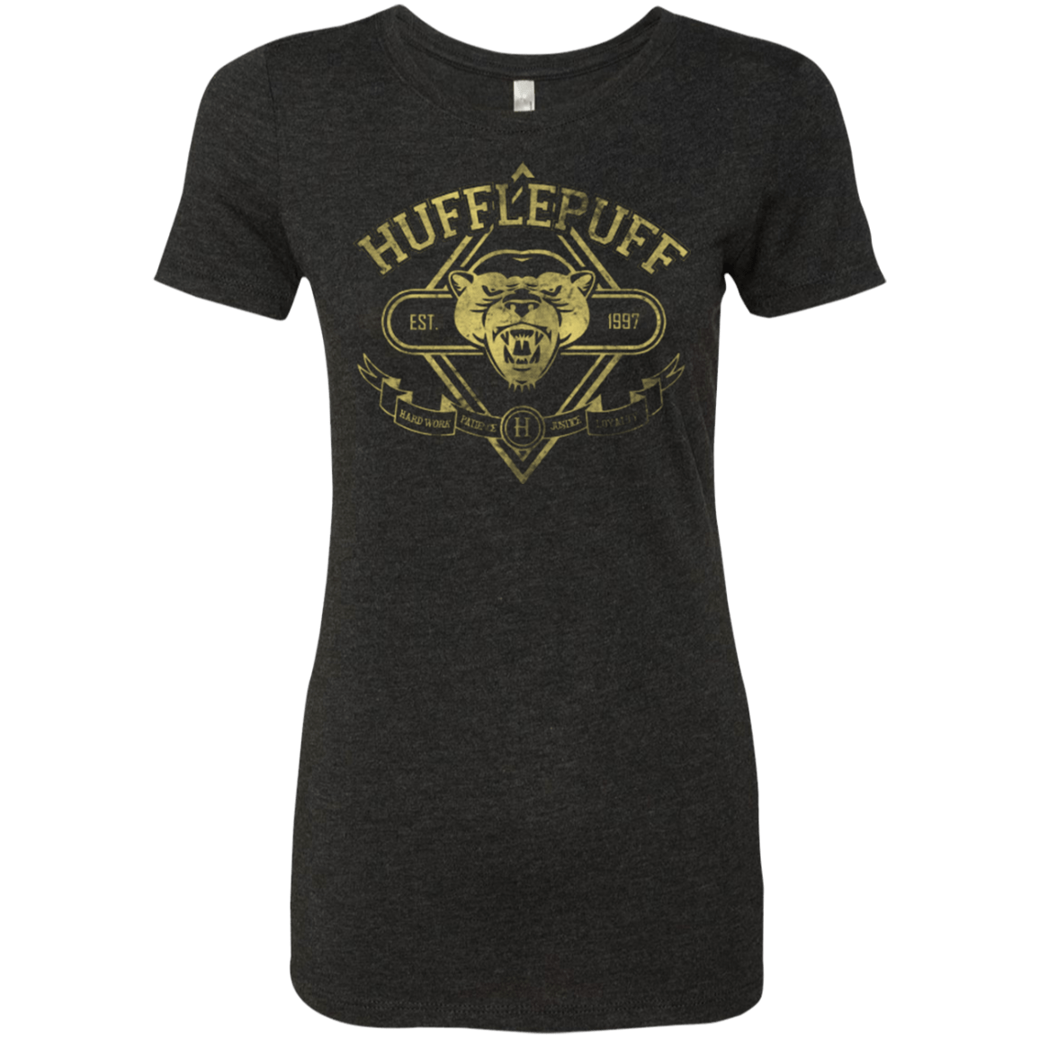 T-Shirts Vintage Black / Small HUFFLEPUFF Women's Triblend T-Shirt