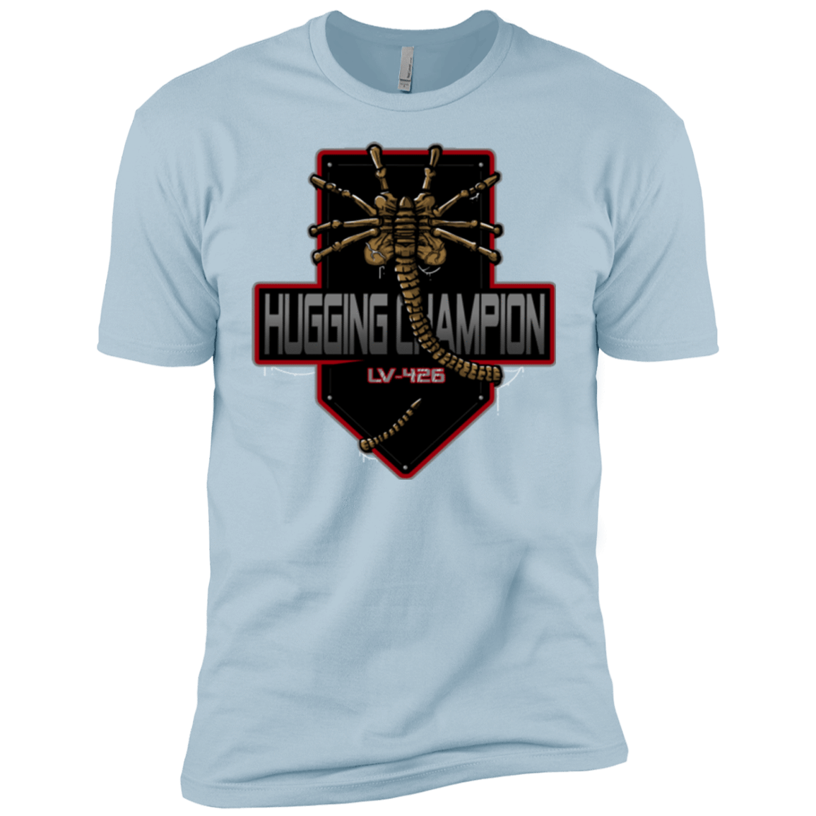 T-Shirts Light Blue / YXS Hugging Champ Boys Premium T-Shirt