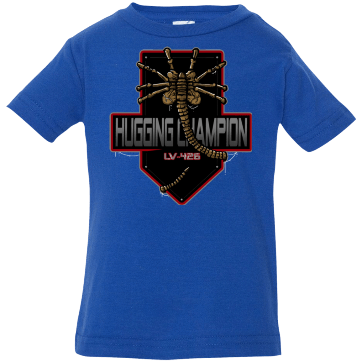 T-Shirts Royal / 6 Months Hugging Champ Infant Premium T-Shirt