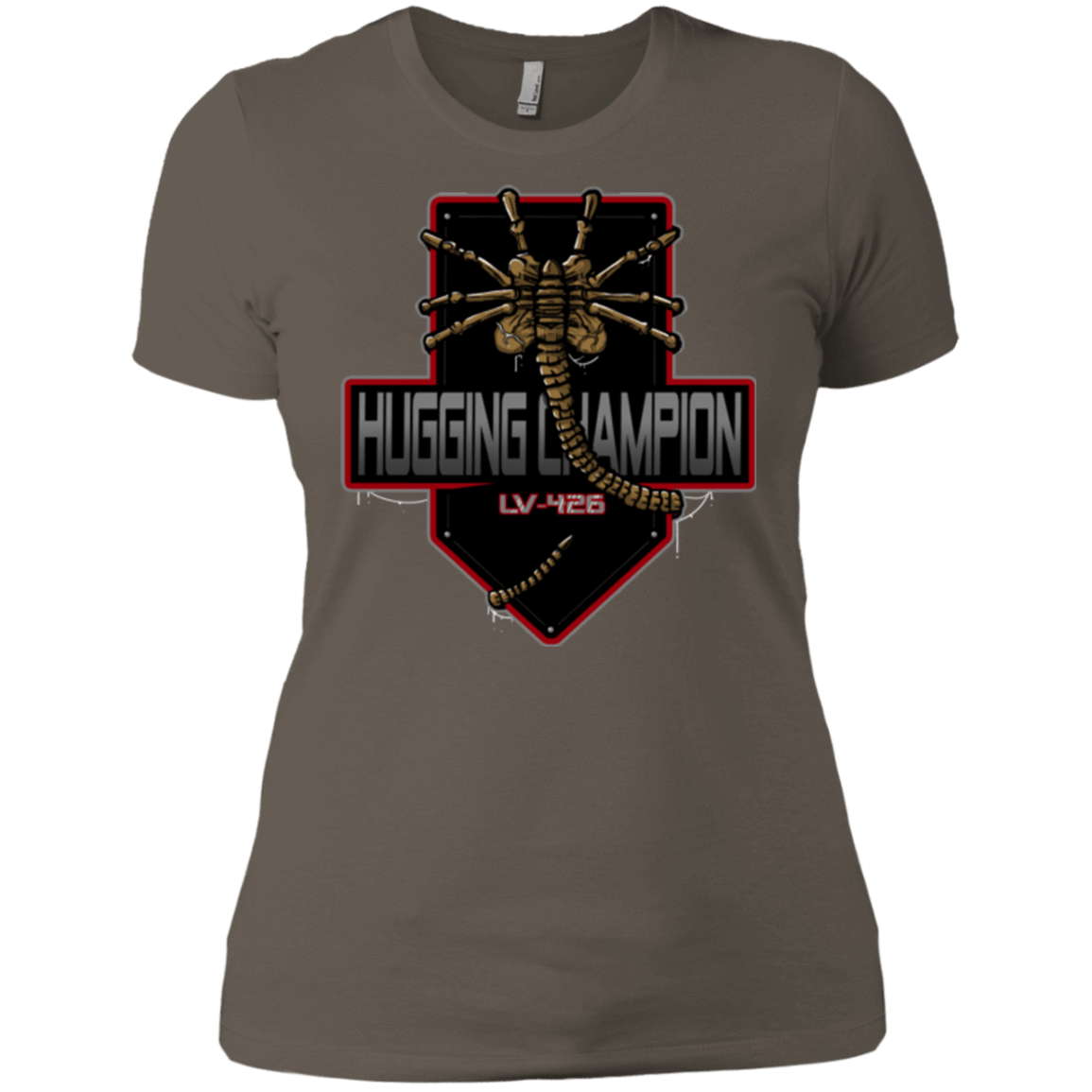 T-Shirts Warm Grey / X-Small Hugging Champ Women's Premium T-Shirt