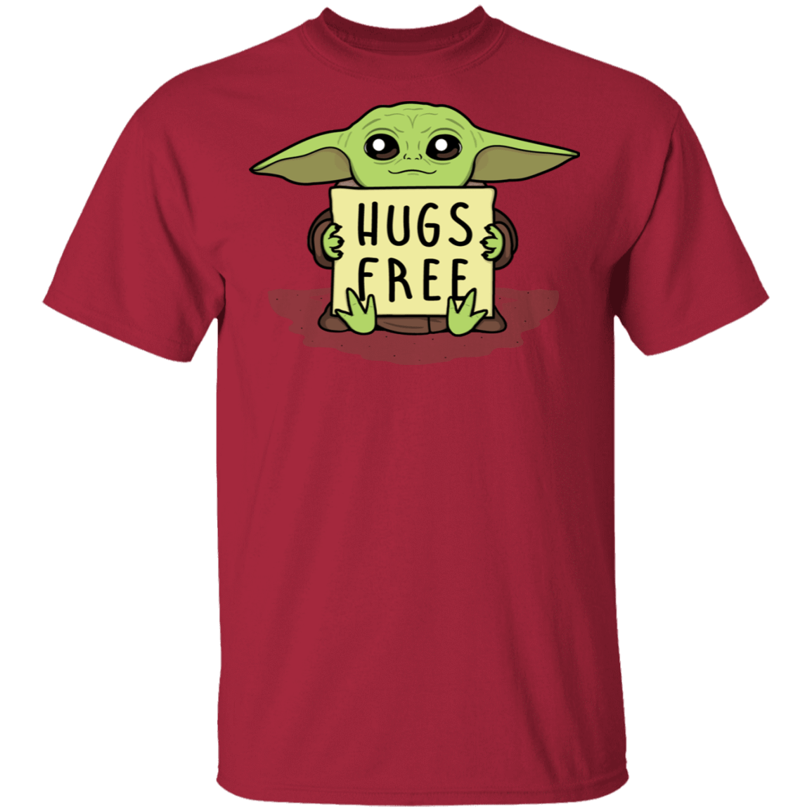 T-Shirts Cardinal / S Hugs Free T-Shirt