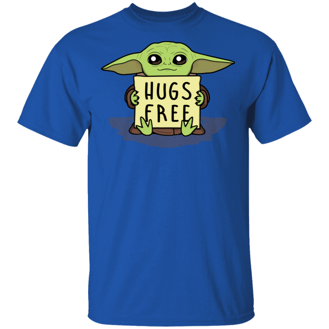T-Shirts Royal / S Hugs Free T-Shirt