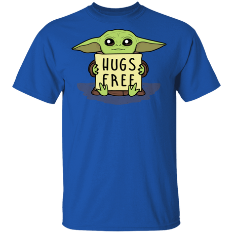 T-Shirts Royal / S Hugs Free T-Shirt