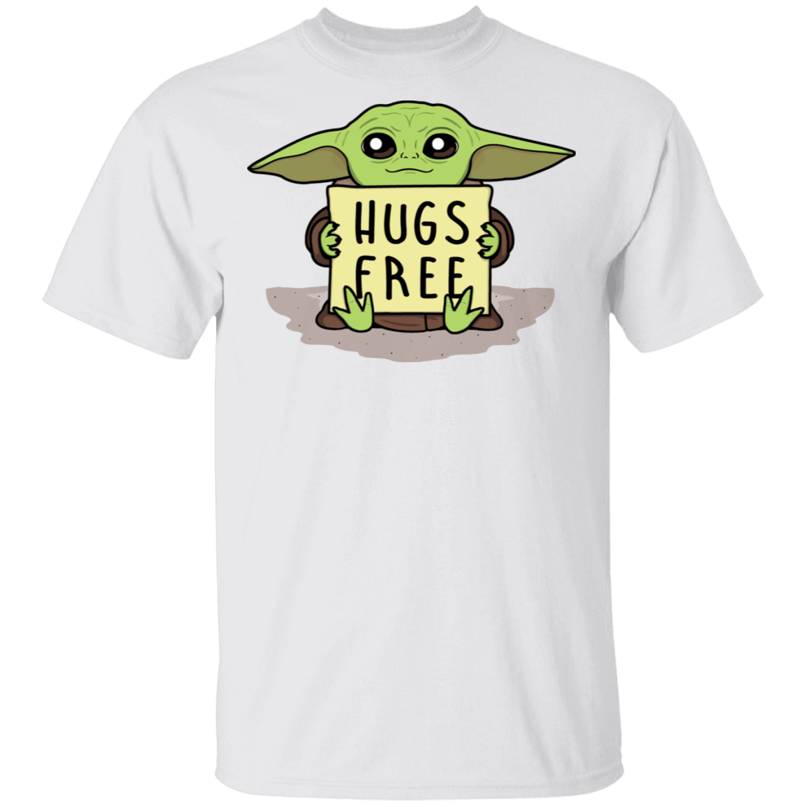 T-Shirts White / S Hugs Free T-Shirt