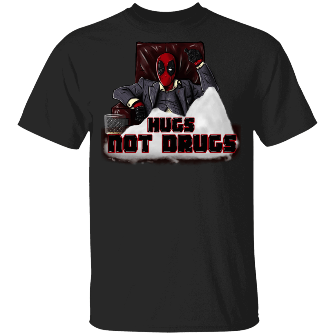 T-Shirts Black / YXS Hugs Not Drugs Youth T-Shirt