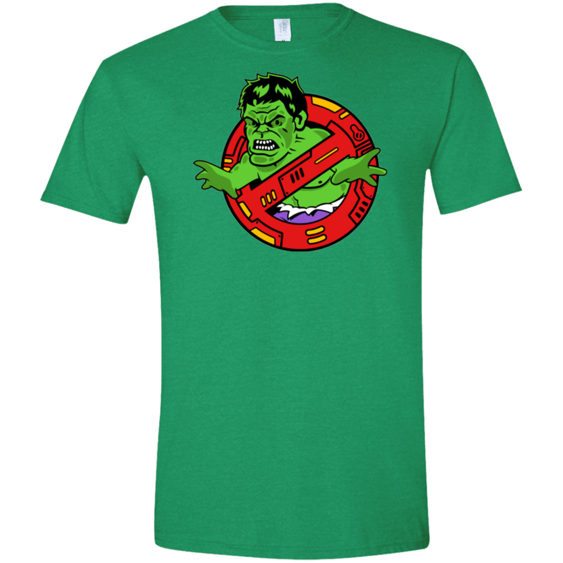 T-Shirts Heather Irish Green / S Hulk Busters Men's Semi-Fitted Softstyle