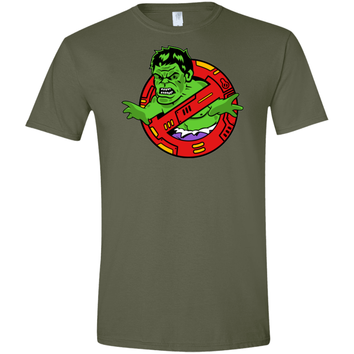 T-Shirts Military Green / S Hulk Busters Men's Semi-Fitted Softstyle