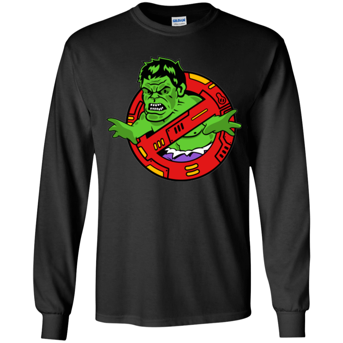 T-Shirts Black / YS Hulk Busters Youth Long Sleeve T-Shirt