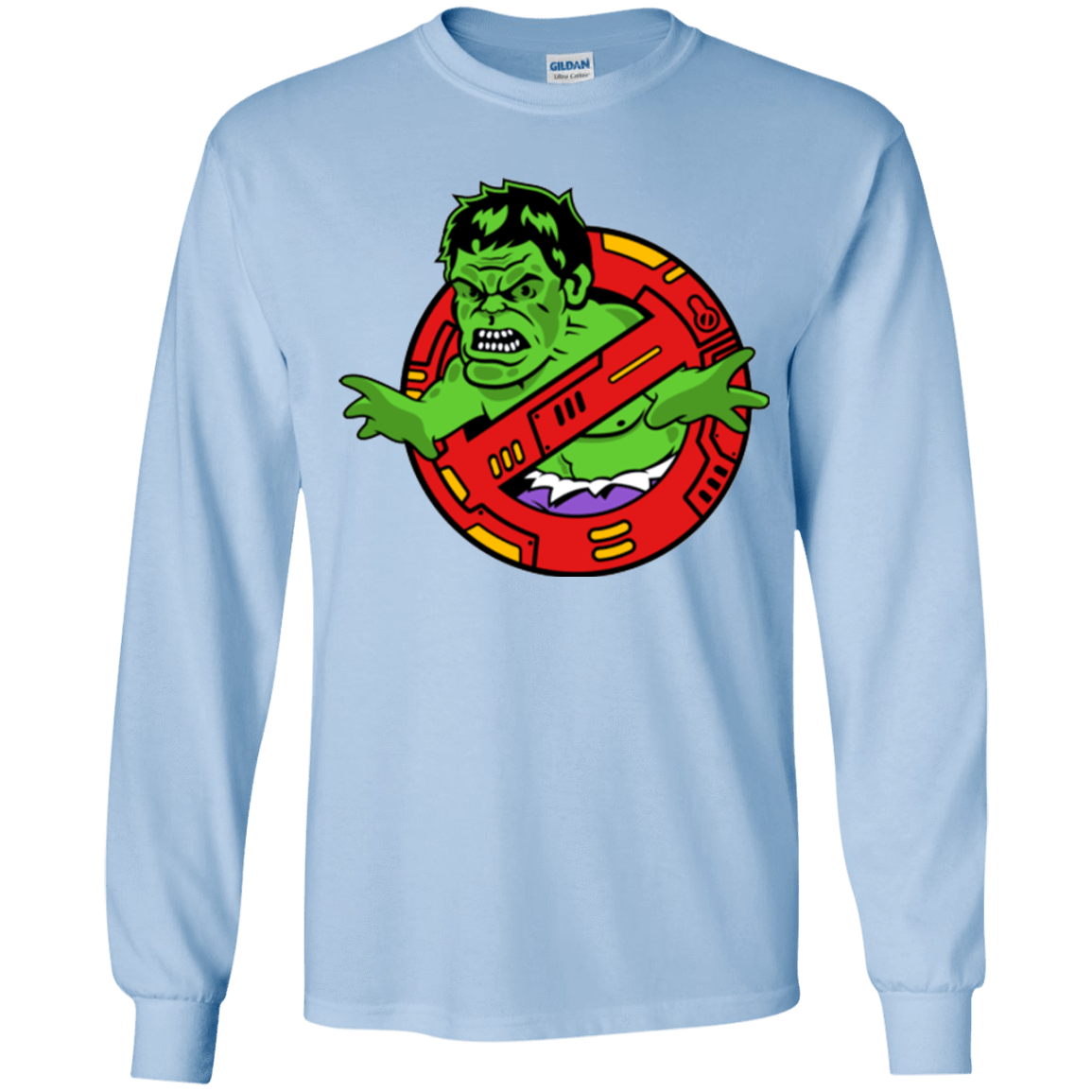 T-Shirts Light Blue / YS Hulk Busters Youth Long Sleeve T-Shirt