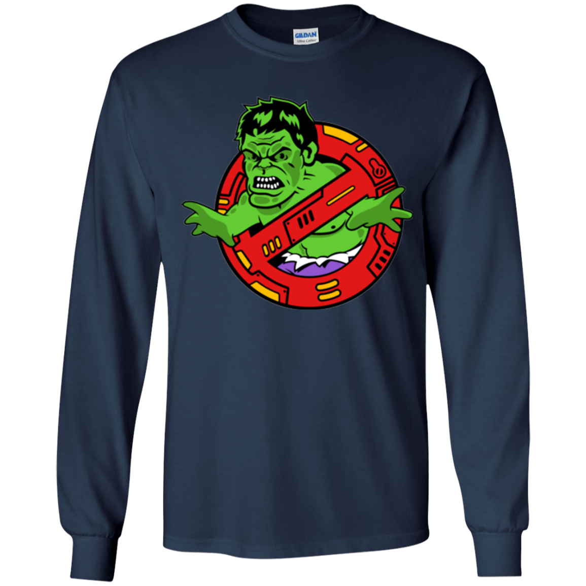 T-Shirts Navy / YS Hulk Busters Youth Long Sleeve T-Shirt