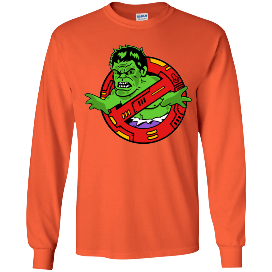 T-Shirts Orange / YS Hulk Busters Youth Long Sleeve T-Shirt