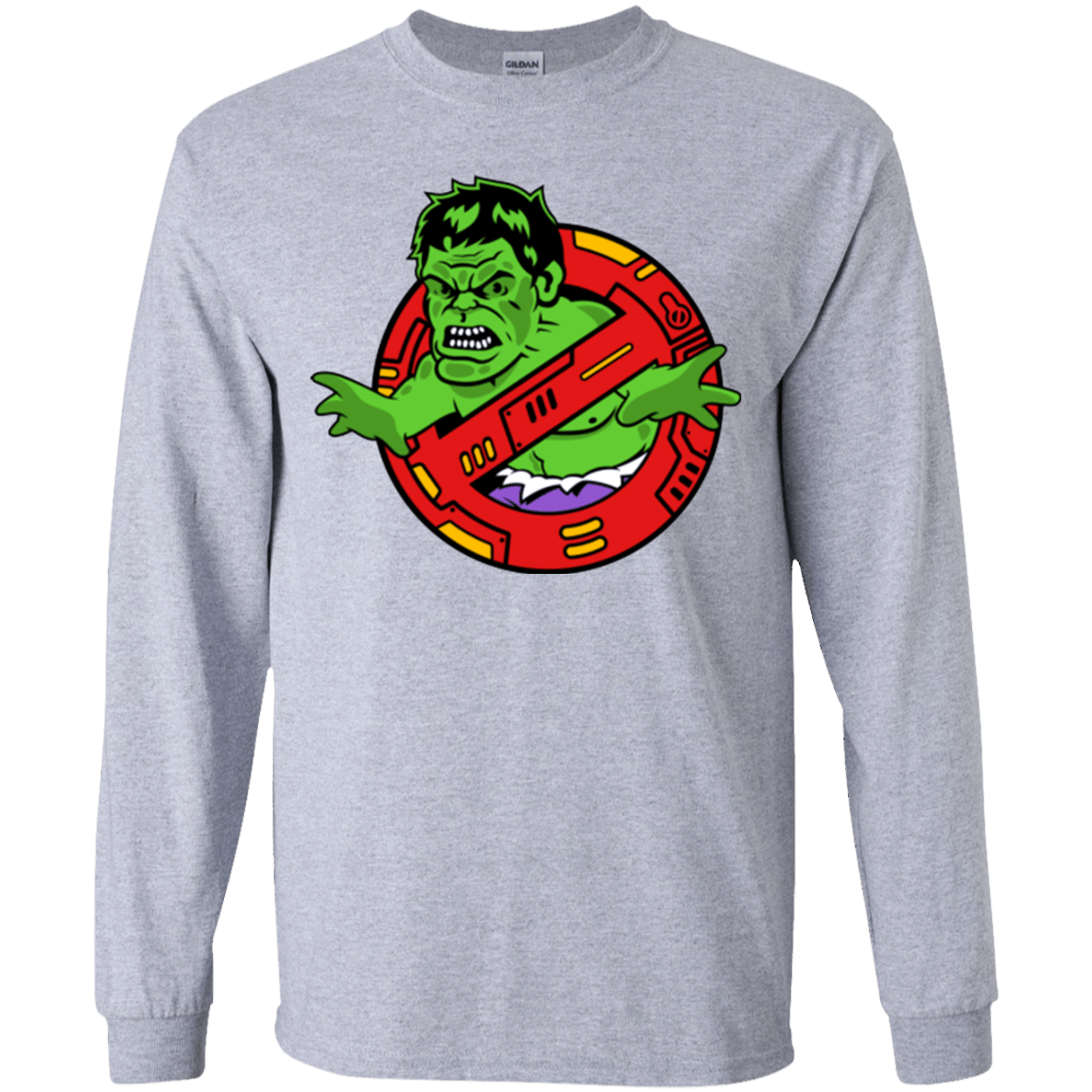 T-Shirts Sport Grey / YS Hulk Busters Youth Long Sleeve T-Shirt