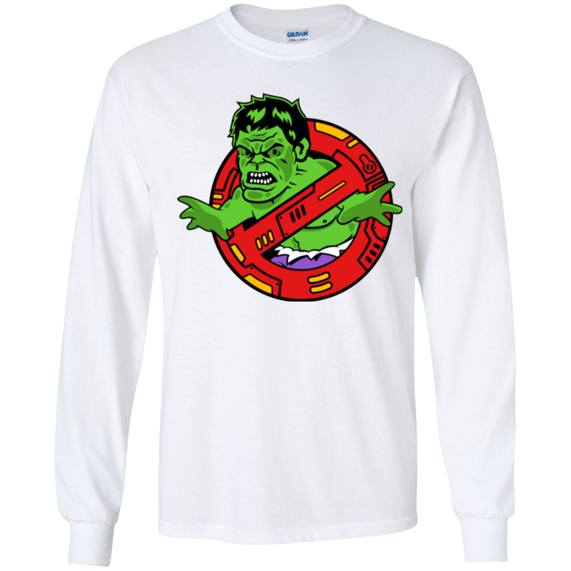 T-Shirts White / YS Hulk Busters Youth Long Sleeve T-Shirt