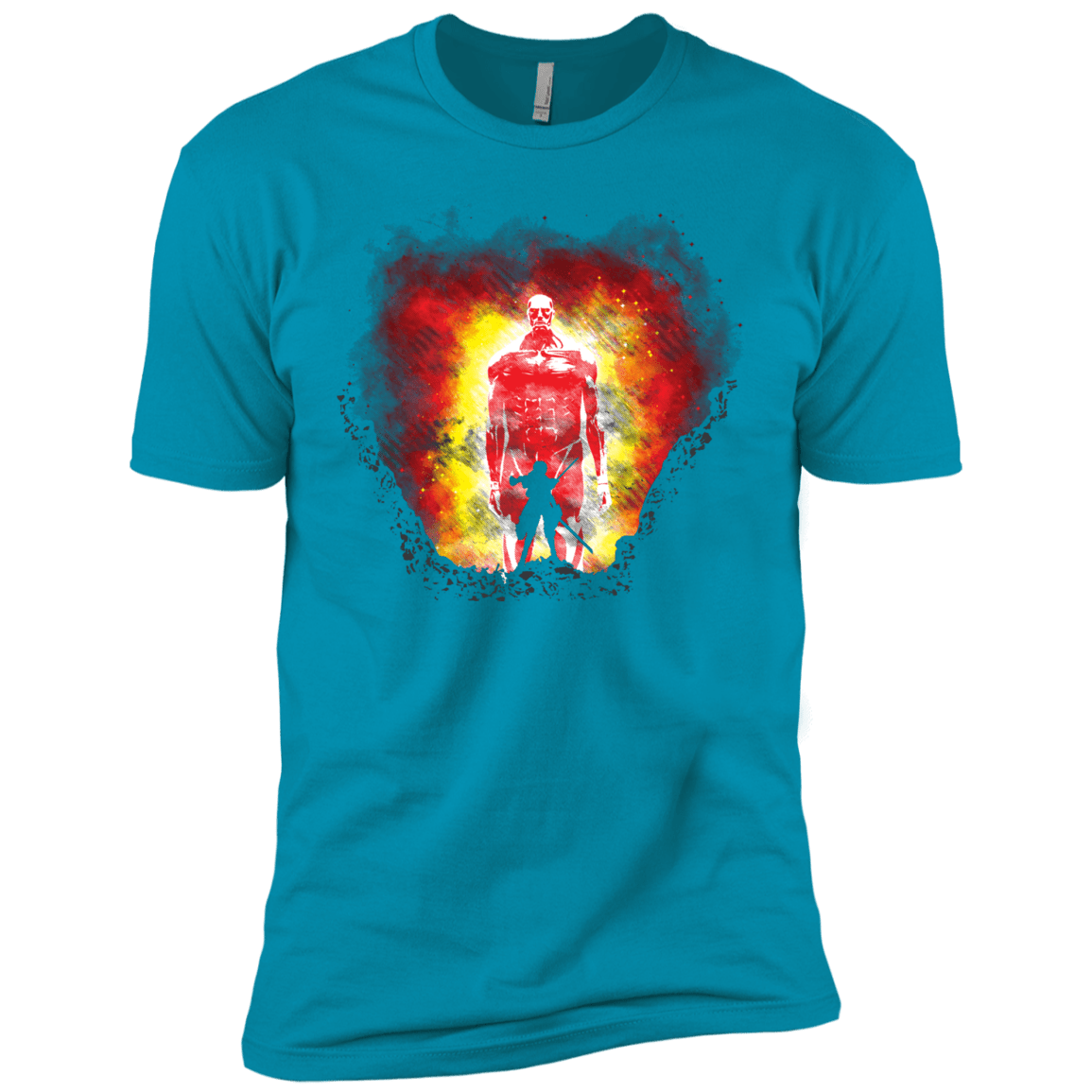 T-Shirts Turquoise / YXS Human Prey Boys Premium T-Shirt