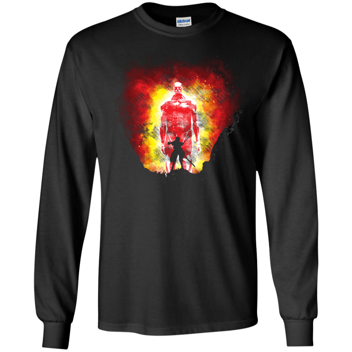 T-Shirts Black / S Human Prey Men's Long Sleeve T-Shirt