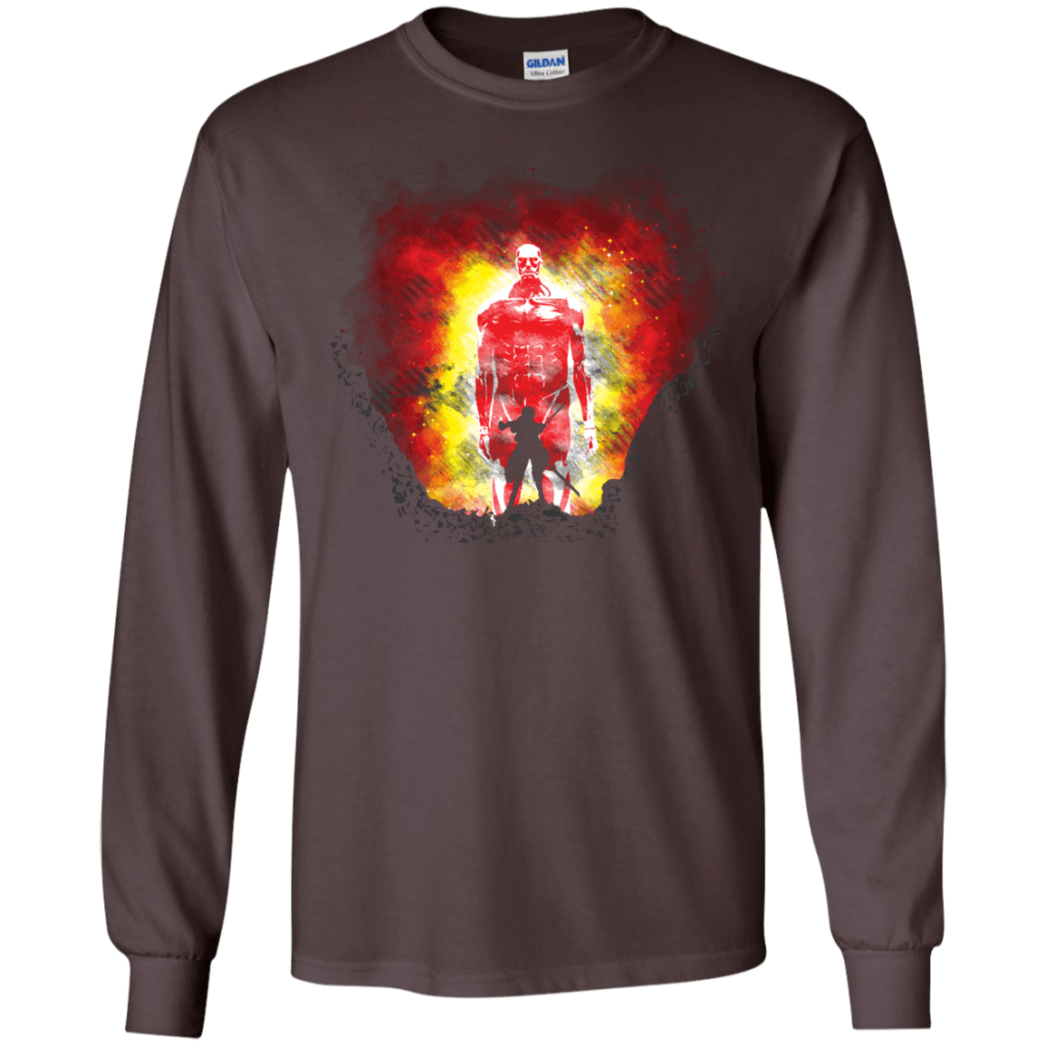 T-Shirts Dark Chocolate / S Human Prey Men's Long Sleeve T-Shirt