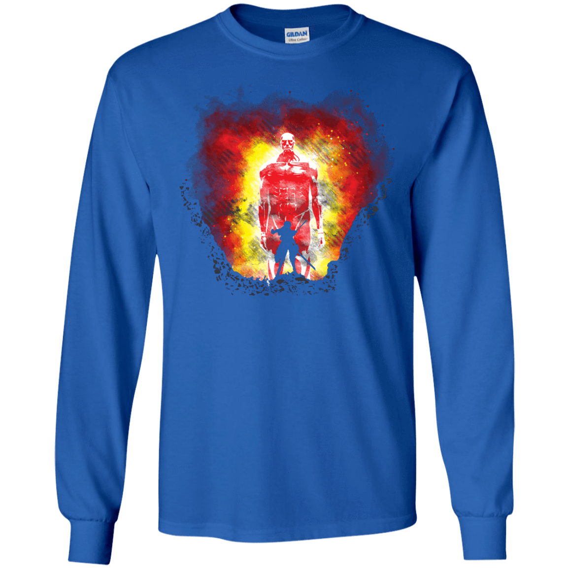 T-Shirts Royal / S Human Prey Men's Long Sleeve T-Shirt
