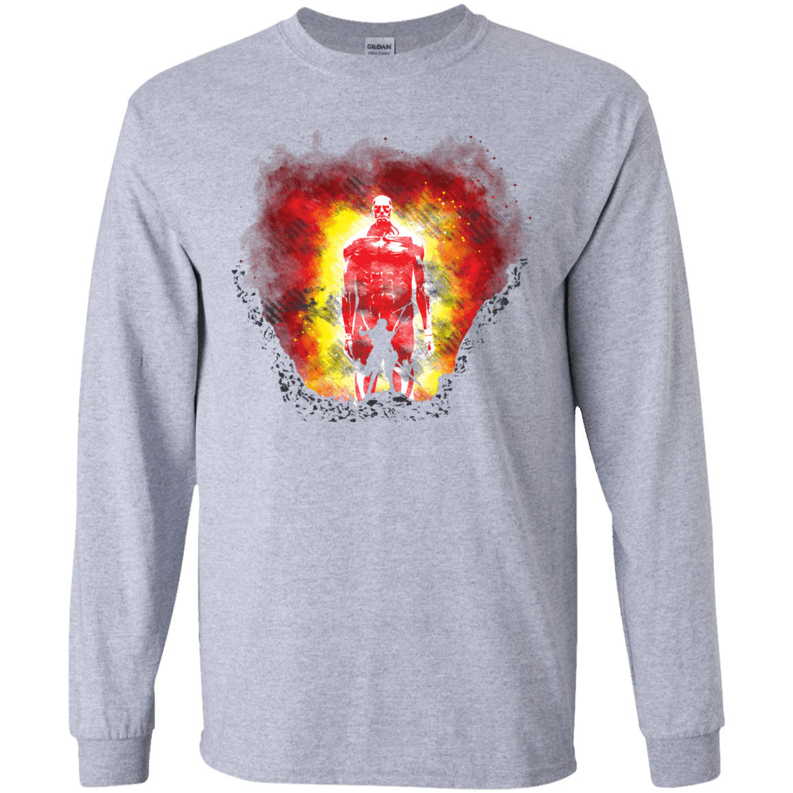 T-Shirts Sport Grey / S Human Prey Men's Long Sleeve T-Shirt