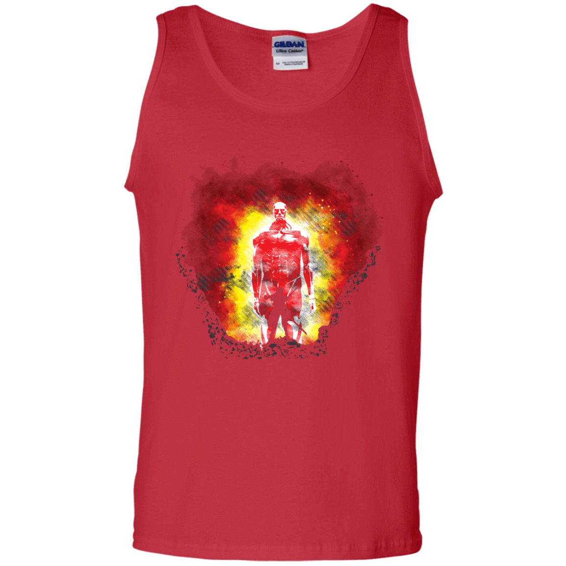 T-Shirts Red / S Human Prey Men's Tank Top