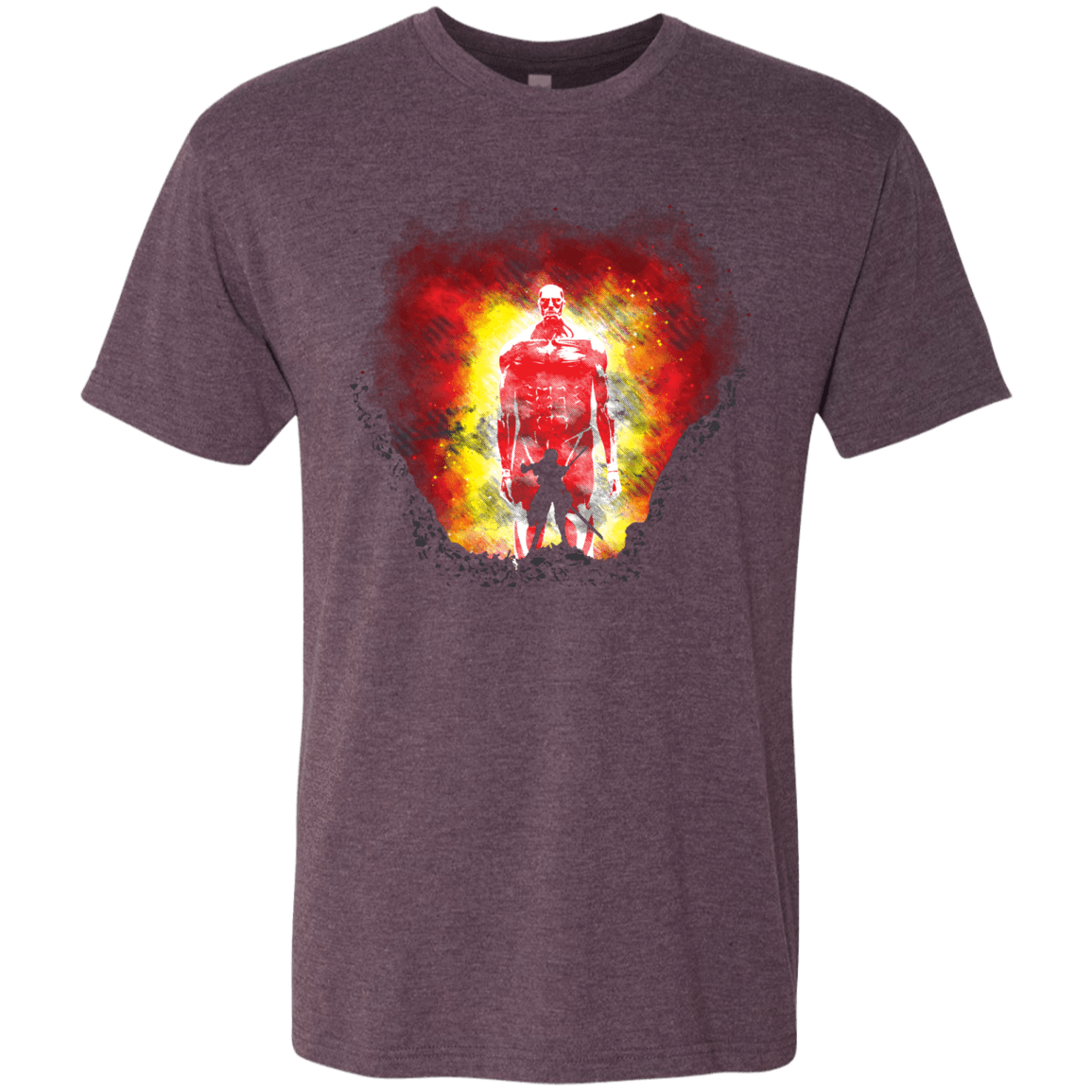 T-Shirts Vintage Purple / S Human Prey Men's Triblend T-Shirt