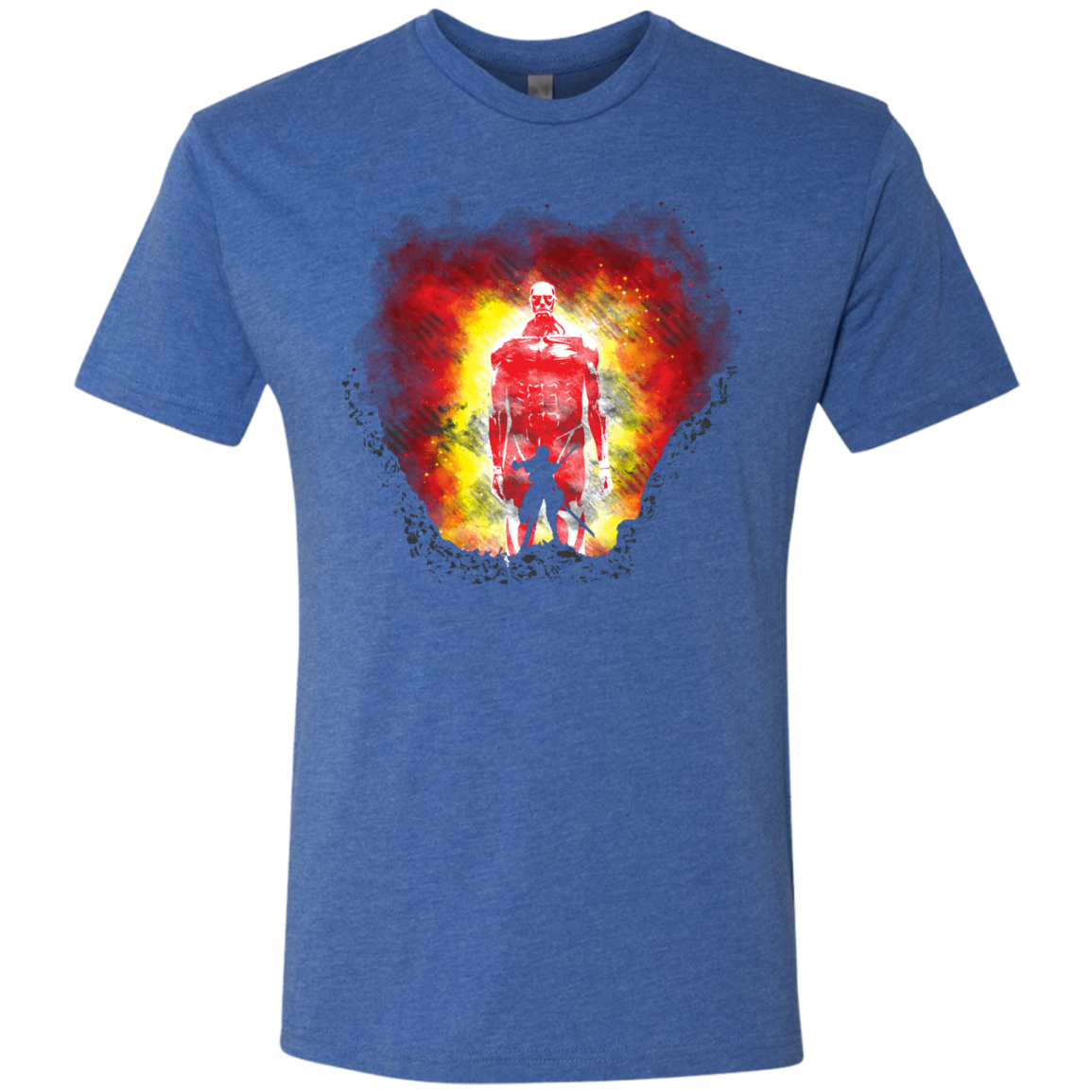 T-Shirts Vintage Royal / S Human Prey Men's Triblend T-Shirt