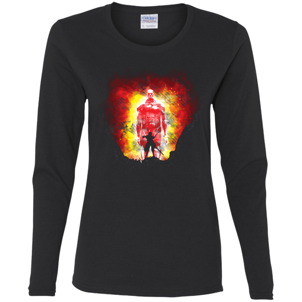 T-Shirts Black / S Human Prey Women's Long Sleeve T-Shirt
