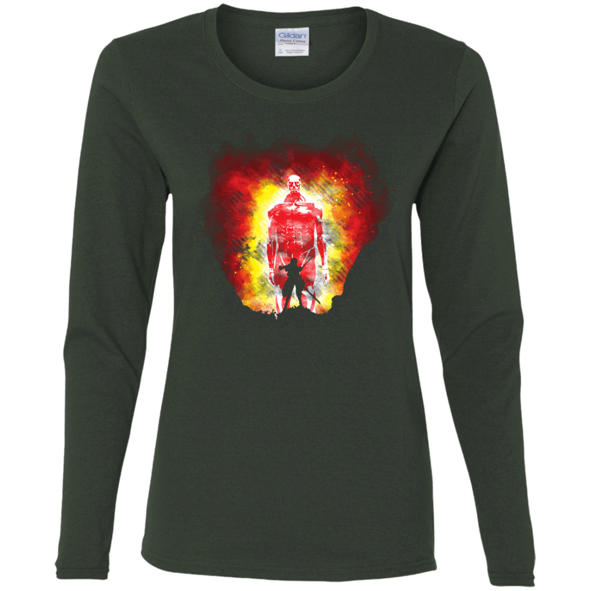 T-Shirts Forest / S Human Prey Women's Long Sleeve T-Shirt